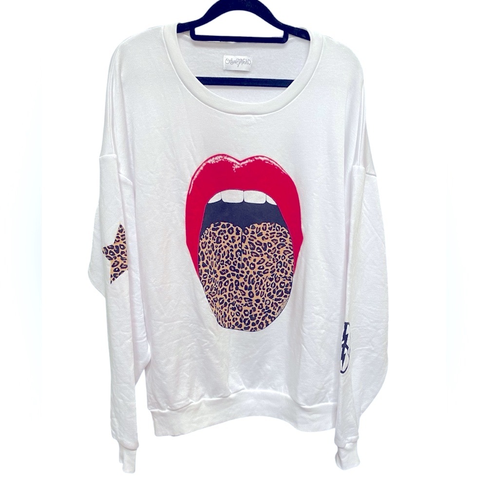 NEW LAUREN MOSHI BABBS X LEOPARD TONGUE - Picture 7 of 13